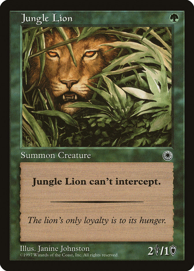 Jungle Lion [Portal] | Game Master's Emporium (The New GME)