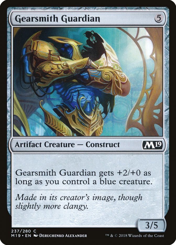 Gearsmith Guardian [Core Set 2019] | Game Master's Emporium (The New GME)