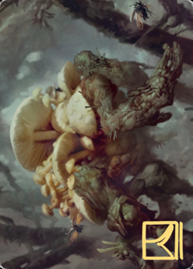 Swarm Shambler Art Card (Gold-Stamped Signature) [Zendikar Rising Art Series] | Game Master's Emporium (The New GME)