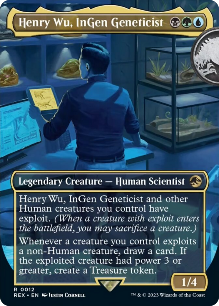 Henry Wu, InGen Geneticist (Borderless) [Jurassic World Collection] | Game Master's Emporium (The New GME)
