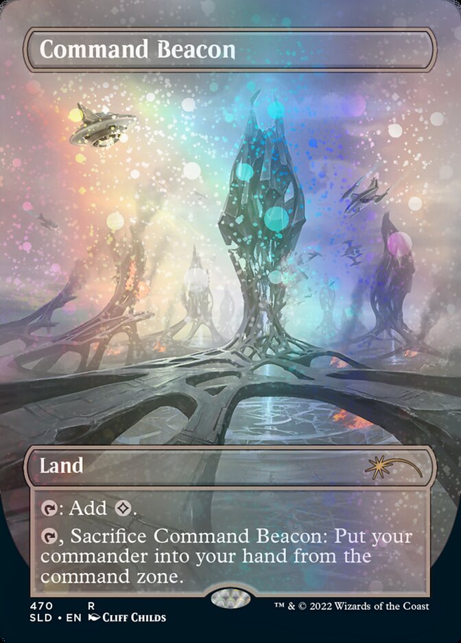 Command Beacon (Galaxy Foil) [Secret Lair Drop Series] | Game Master's Emporium (The New GME)