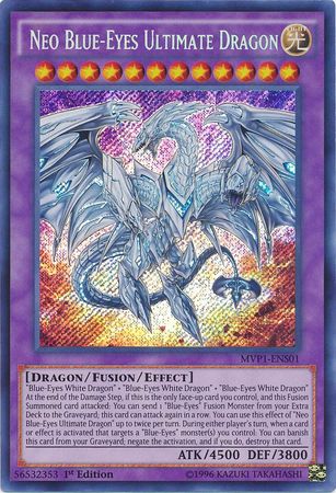 Neo Blue-Eyes Ultimate Dragon [MVP1-ENS01] Secret Rare | Game Master's Emporium (The New GME)