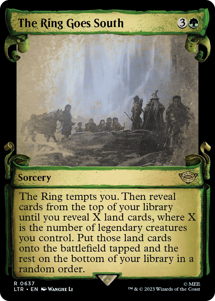 The Ring Goes South [The Lord of the Rings: Tales of Middle-Earth Showcase Scrolls] | Game Master's Emporium (The New GME)