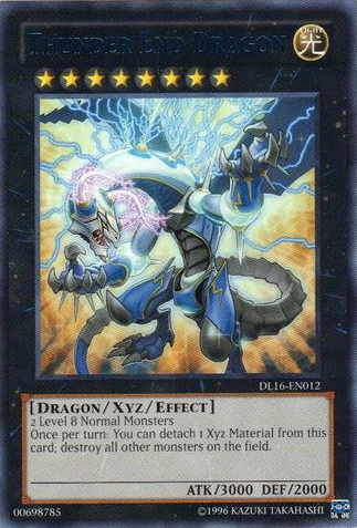 Thunder End Dragon (Blue) [DL16-EN012] Rare | Game Master's Emporium (The New GME)