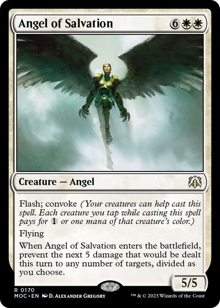 Angel of Salvation [March of the Machine Commander] | Game Master's Emporium (The New GME)