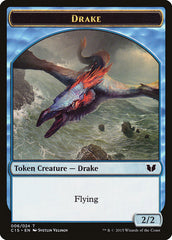 Drake // Elemental (020) Double-Sided Token [Commander 2015 Tokens] | Game Master's Emporium (The New GME)