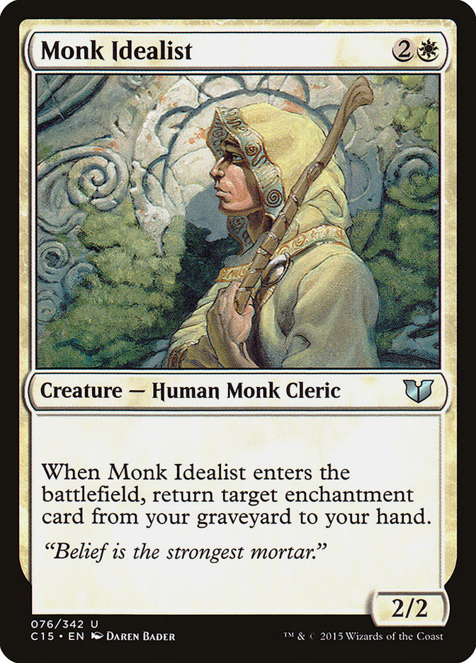 Monk Idealist [Commander 2015] | Game Master's Emporium (The New GME)