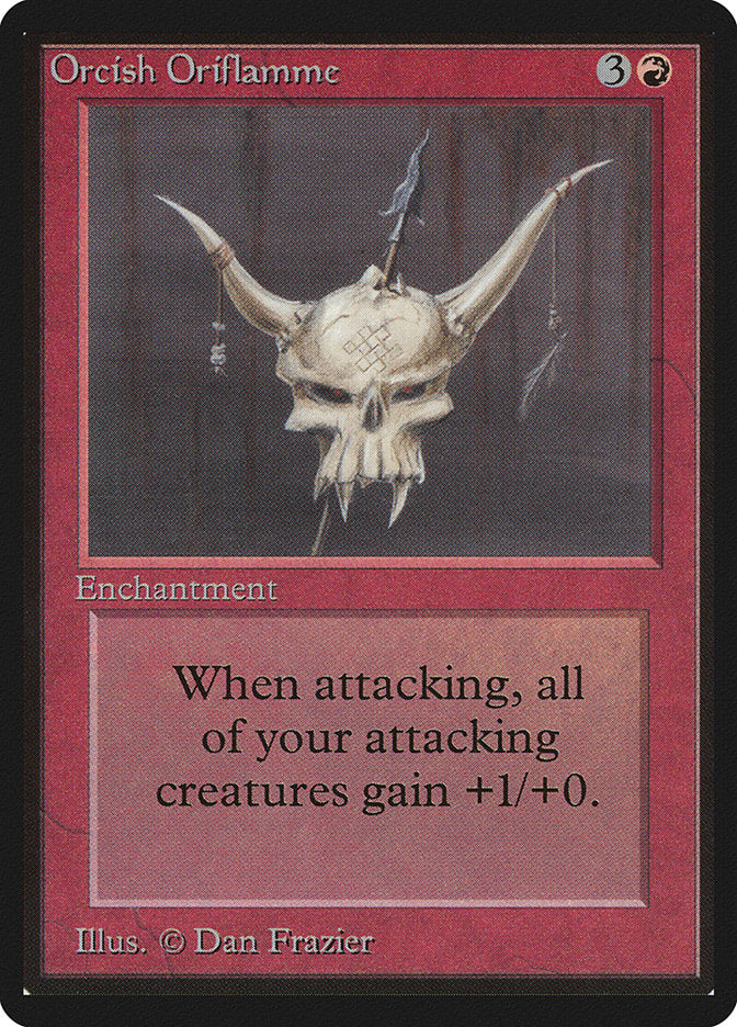 Orcish Oriflamme [Beta Edition] | Game Master's Emporium (The New GME)