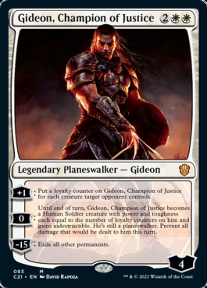 Gideon, Champion of Justice [Commander 2021] | Game Master's Emporium (The New GME)