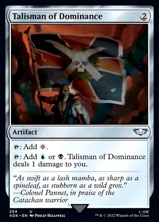 Talisman of Dominance (254) (Surge Foil) [Warhammer 40,000] | Game Master's Emporium (The New GME)