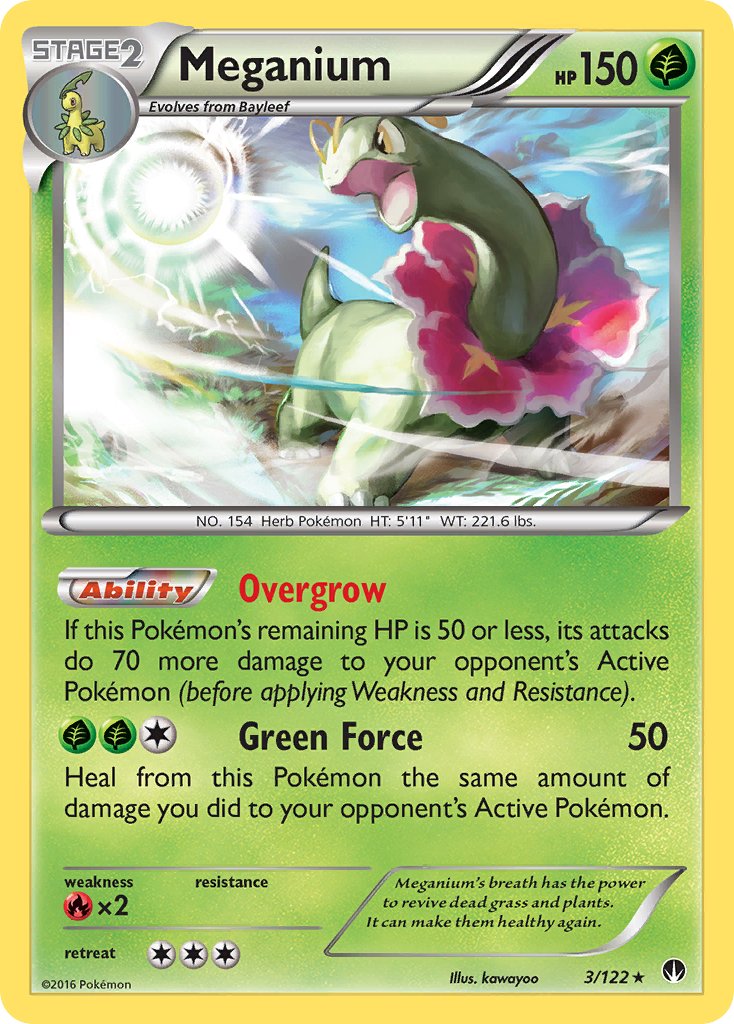 Meganium (3/122) [XY: BREAKpoint] | Game Master's Emporium (The New GME)