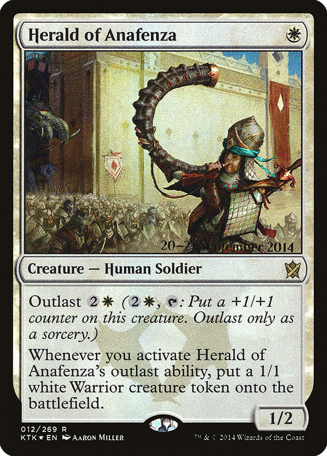 Herald of Anafenza [Khans of Tarkir Prerelease Promos] | Game Master's Emporium (The New GME)