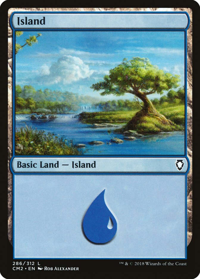 Island (286) [Commander Anthology Volume II] | Game Master's Emporium (The New GME)