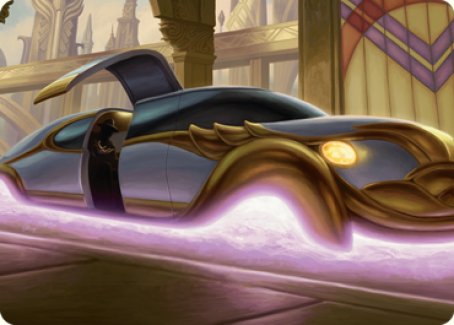 Mysterious Limousine Art Card [Streets of New Capenna Art Series] | Game Master's Emporium (The New GME)