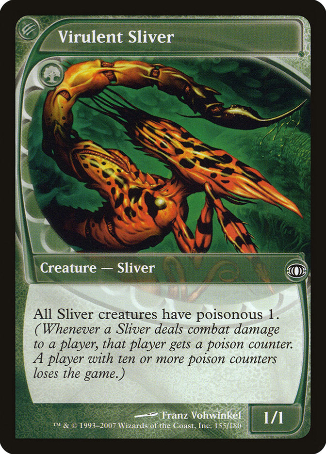 Virulent Sliver [Future Sight] | Game Master's Emporium (The New GME)