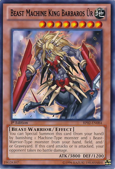 Beast Machine King Barbaros Ur [BP02-EN084] Rare | Game Master's Emporium (The New GME)