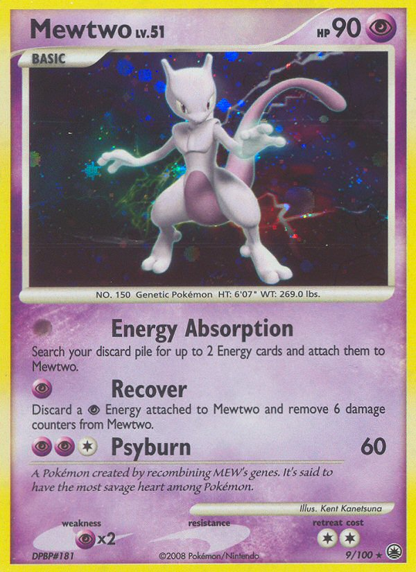 Mewtwo (9/100) [Diamond & Pearl: Majestic Dawn] | Game Master's Emporium (The New GME)