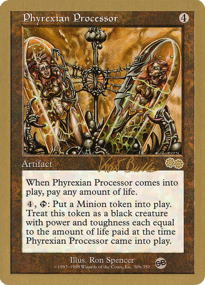 Phyrexian Processor (Kai Budde) (SB) [World Championship Decks 1999] | Game Master's Emporium (The New GME)