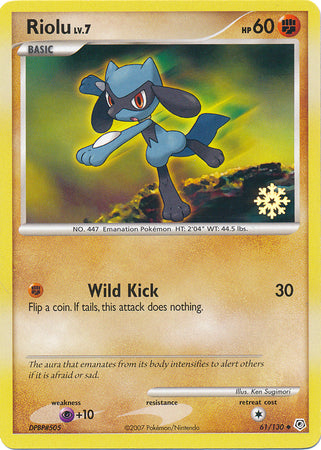 Riolu (61/130) [Countdown Calendar Promos] | Game Master's Emporium (The New GME)