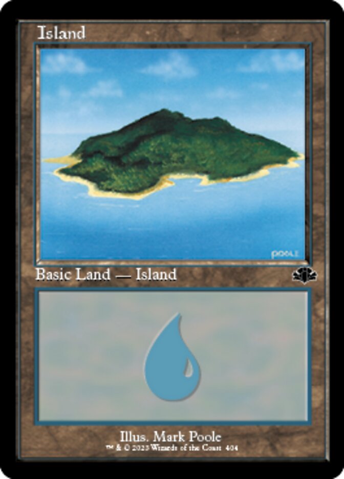 Island (404) (Retro) [Dominaria Remastered] | Game Master's Emporium (The New GME)
