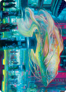 Skyswimmer Koi Art Card [Kamigawa: Neon Dynasty Art Series] | Game Master's Emporium (The New GME)