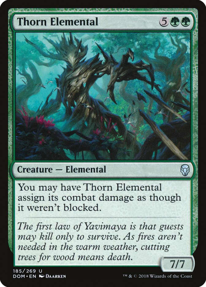 Thorn Elemental [Dominaria] | Game Master's Emporium (The New GME)