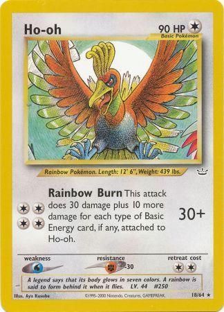 Ho-oh (18/64) [Neo Revelation Unlimited] | Game Master's Emporium (The New GME)