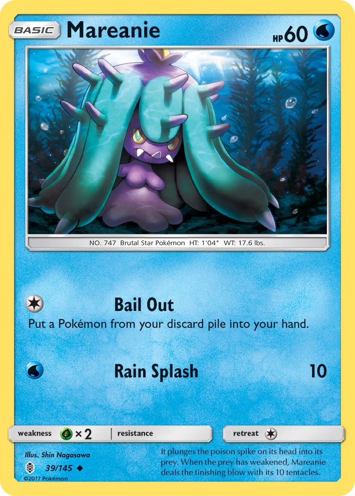 Mareanie (39/145) [Sun & Moon: Guardians Rising] | Game Master's Emporium (The New GME)