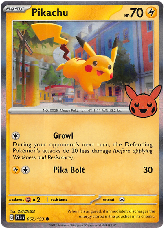 Pikachu (062/193) [Trick or Trade 2023] | Game Master's Emporium (The New GME)