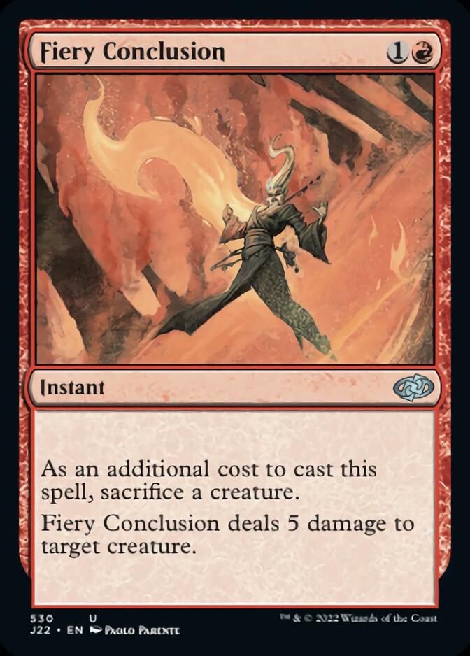 Fiery Conclusion [Jumpstart 2022] | Game Master's Emporium (The New GME)
