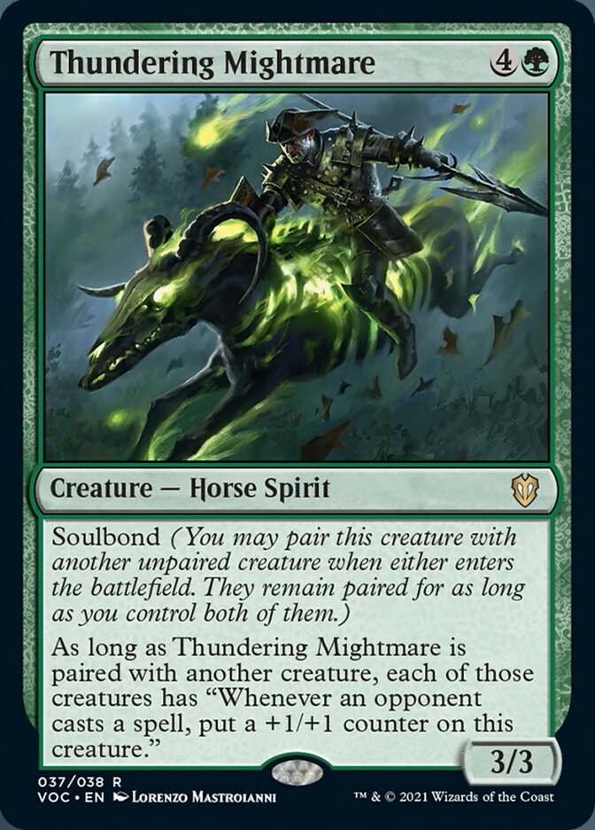 Thundering Mightmare [Innistrad: Crimson Vow Commander] | Game Master's Emporium (The New GME)