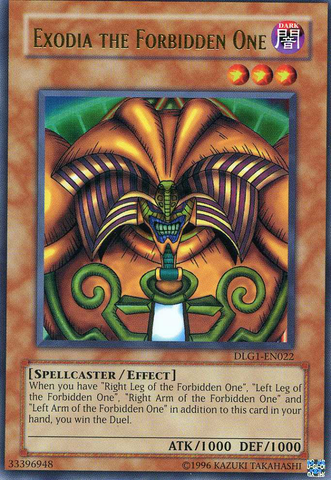 Exodia the Forbidden One [DLG1-EN022] Ultra Rare | Game Master's Emporium (The New GME)