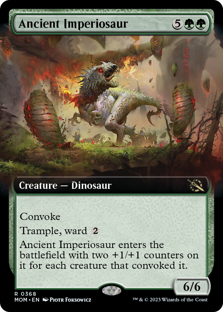 Ancient Imperiosaur (Extended Art) [March of the Machine] | Game Master's Emporium (The New GME)