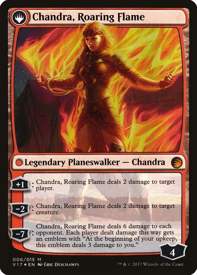 Chandra, Fire of Kaladesh // Chandra, Roaring Flame [From the Vault: Transform] | Game Master's Emporium (The New GME)