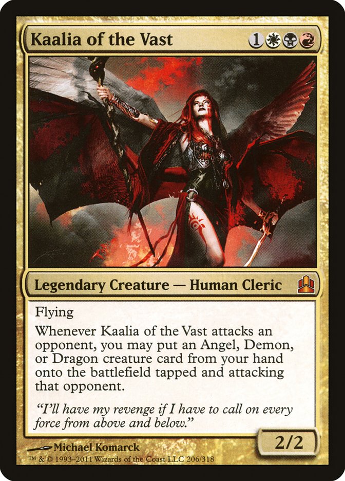 Kaalia of the Vast [Commander 2011] | Game Master's Emporium (The New GME)