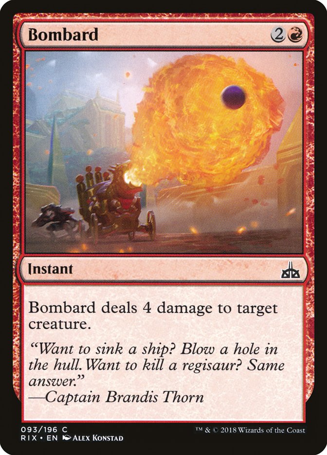 Bombard [Rivals of Ixalan] | Game Master's Emporium (The New GME)