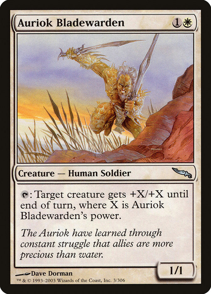 Auriok Bladewarden [Mirrodin] | Game Master's Emporium (The New GME)