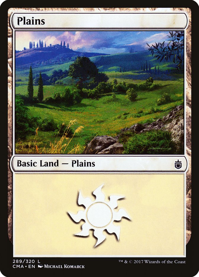 Plains (289) [Commander Anthology] | Game Master's Emporium (The New GME)