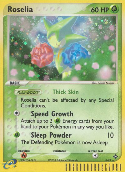 Roselia (9/97) [EX: Dragon] | Game Master's Emporium (The New GME)