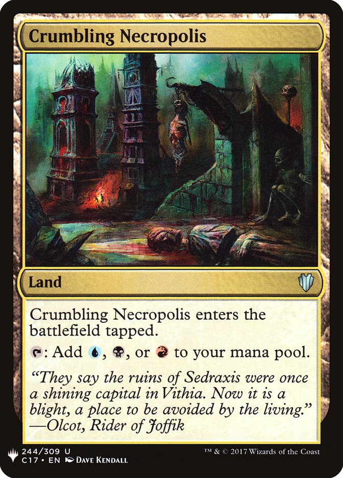 Crumbling Necropolis [Mystery Booster] | Game Master's Emporium (The New GME)