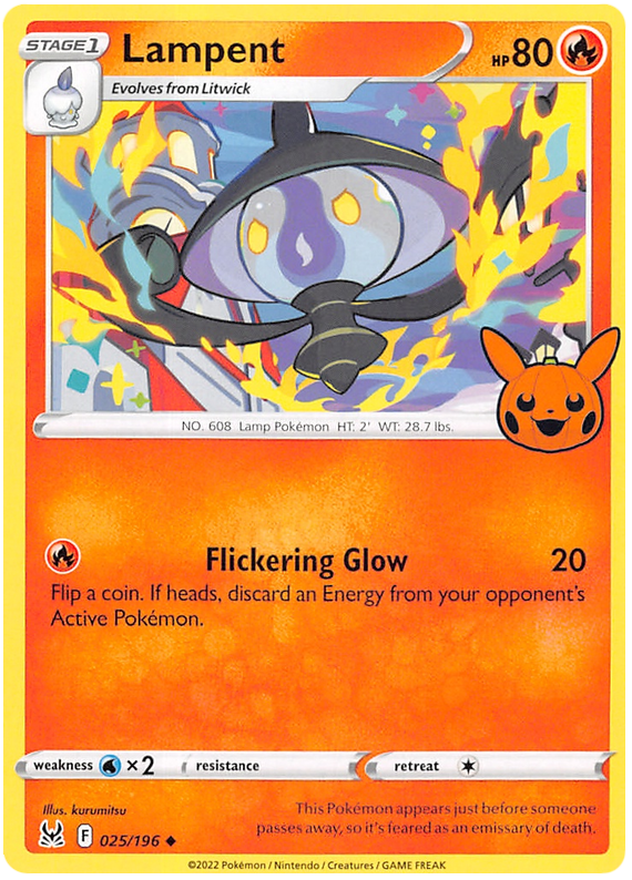 Lampent (025/196) [Trick or Trade 2023] | Game Master's Emporium (The New GME)