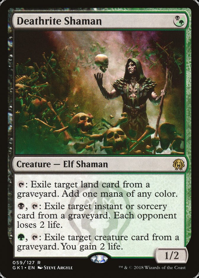 Deathrite Shaman [Guilds of Ravnica Guild Kit] | Game Master's Emporium (The New GME)