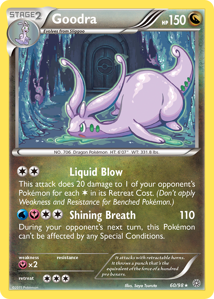 Goodra (60/98) [XY: Ancient Origins] | Game Master's Emporium (The New GME)