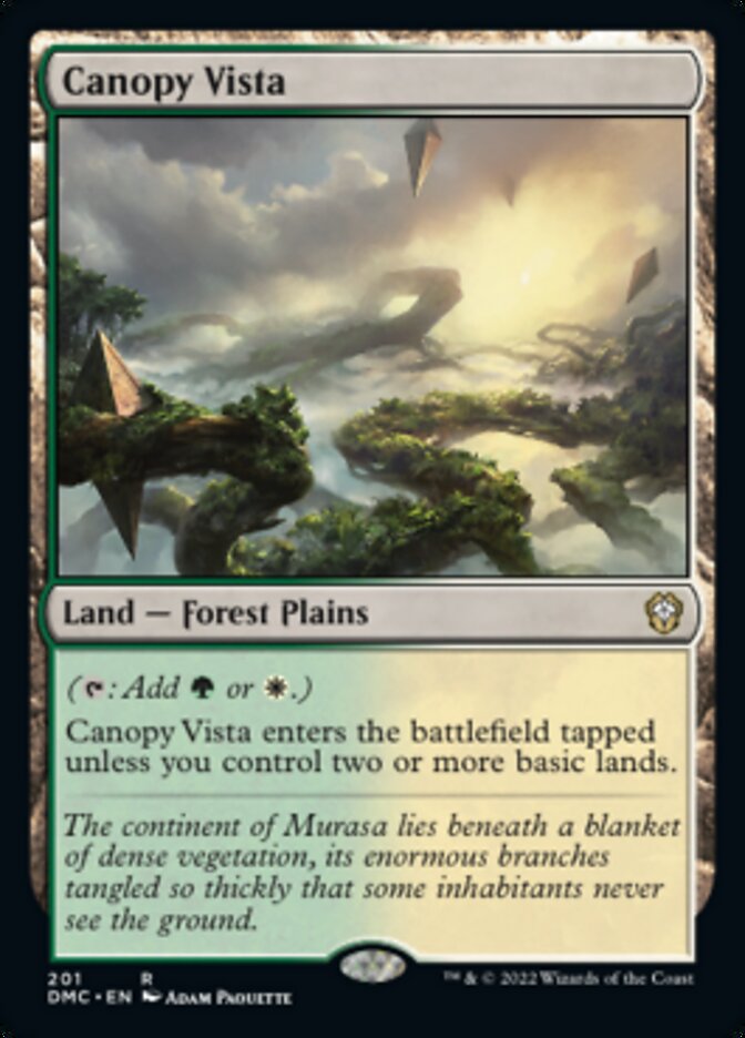 Canopy Vista [Dominaria United Commander] | Game Master's Emporium (The New GME)