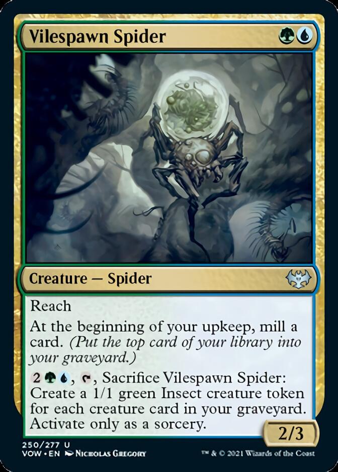 Vilespawn Spider [Innistrad: Crimson Vow] | Game Master's Emporium (The New GME)