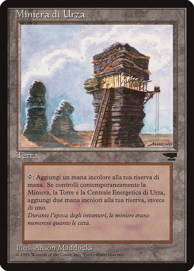 Urza's Mine (Clawed Sphere) (Italian) - "Miniera di Urza" [Rinascimento] | Game Master's Emporium (The New GME)