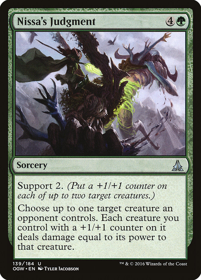 Nissa's Judgment [Oath of the Gatewatch] | Game Master's Emporium (The New GME)