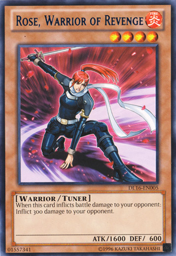 Rose, Warrior of Revenge (Blue) [DL16-EN005] Rare | Game Master's Emporium (The New GME)