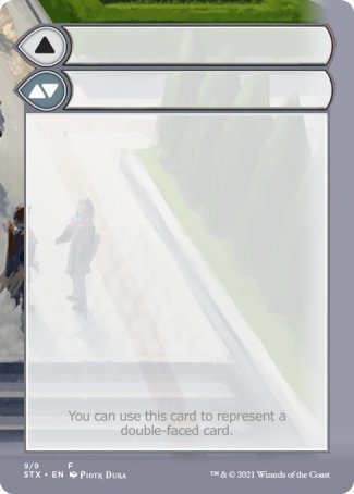 Helper Card (9/9) [Strixhaven: School of Mages Tokens] | Game Master's Emporium (The New GME)