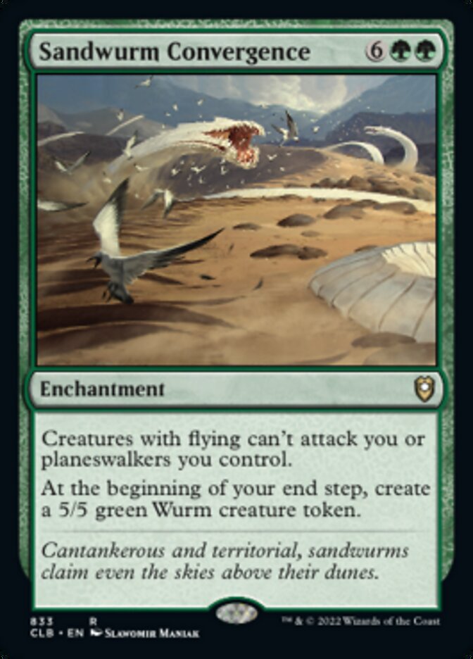 Sandwurm Convergence [Commander Legends: Battle for Baldur's Gate] | Game Master's Emporium (The New GME)